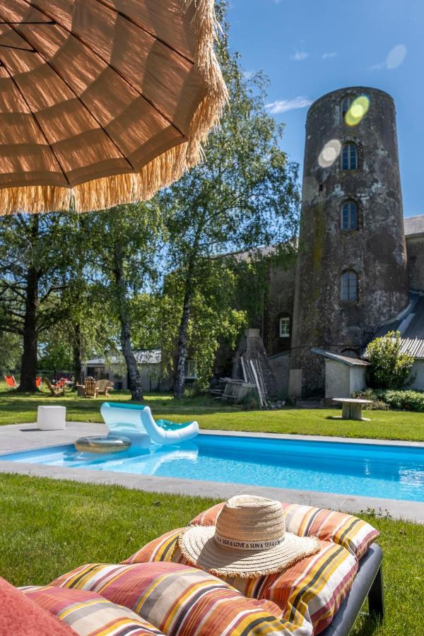 Вилла Le Moulin De La Vollerie Chemille-en-Anjou Экстерьер фото