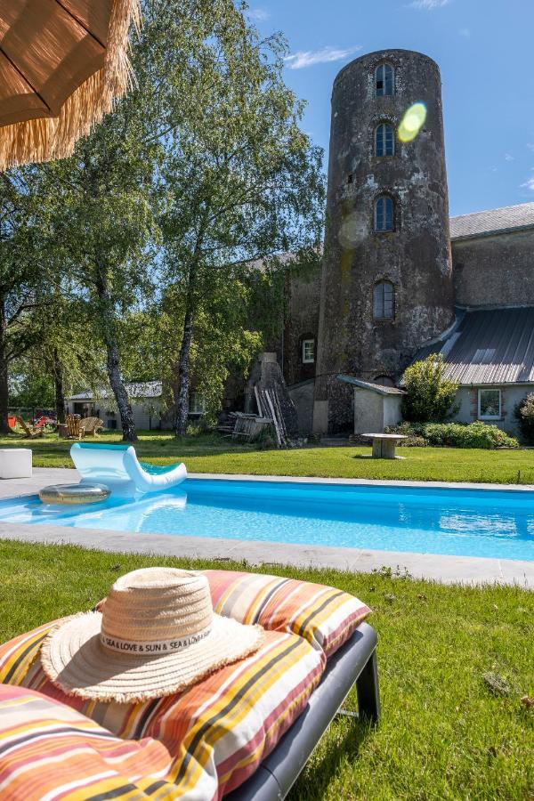 Вилла Le Moulin De La Vollerie Chemille-en-Anjou Экстерьер фото