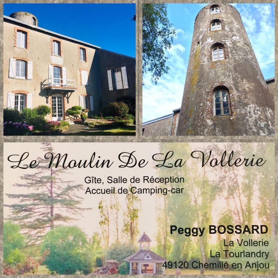 Вилла Le Moulin De La Vollerie Chemille-en-Anjou Экстерьер фото